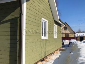 Каркасный дом 7,5х9 Покров