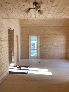 Каркасный дом 7,5х9 Покров