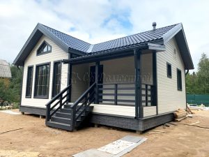 Каркасный дом 7,5х9 Первомайское