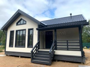 Каркасный дом 7,5х9 Первомайское