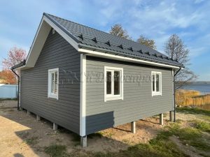 Каркасный дом 7,5х9 Приморское
