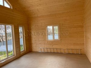 Каркасный дом 7,5х9 Приморское