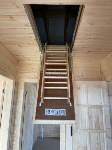 Каркасный дом 7,5х9 Приморское