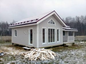 Каркасный дом 7,5х9 Серпухов