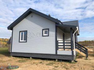 Каркасный дом 7,5х9 Синьковское поселение