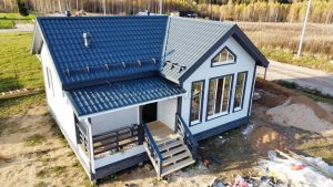 Каркасный дом 7,5х9 Синьковское поселение