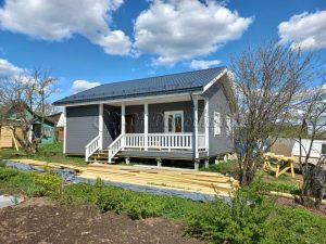 Каркасный дом 7,5х9 Красноармейск