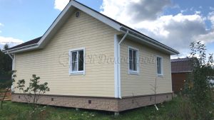 Каркасный дом 7,5х9 СНТ Ветеран