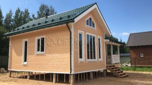 Каркасный дом 7,5х9 СНТ Здоровье