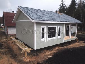 Каркасный дом 7,5х9 Сусанинское поселение