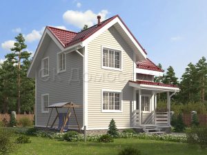 Дом «Ярославов» 7х7 м