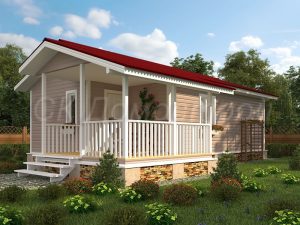 Дом «Волков» 6х10 м