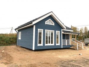 Каркасный дом 7,5х9 КП Верхняя Дача