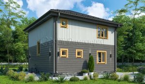 Дом «Агапов» 8х8 м