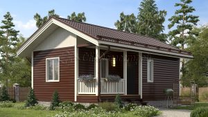 Дом «Лукьянов» 6х9 м