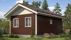 Дом «Лукьянов» 6х9 м