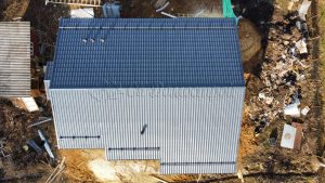 Каркасный дом 10х12 СНТ Елочка