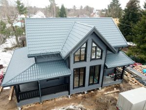 Каркасный дом 7,5х12 Садоводство Заря