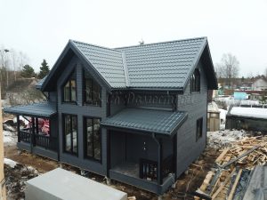 Каркасный дом 7,5х12 Садоводство Заря