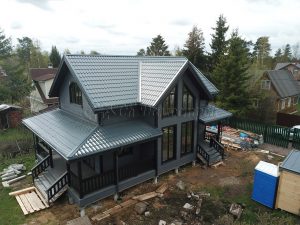 Каркасный дом 7,5х12 Садоводство Заря