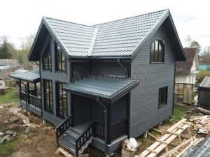 Каркасный дом 7,5х12 Садоводство Заря