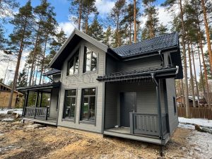 Каркасный дом 7,5х12,5 СНТ Гармония