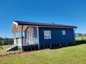 Каркасный дом 7х11,5 ДНП Спутник