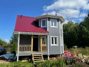 Каркасный дом 7х7 Березовая Роща