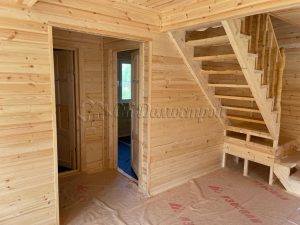 Каркасный дом 7х7 Березовая Роща