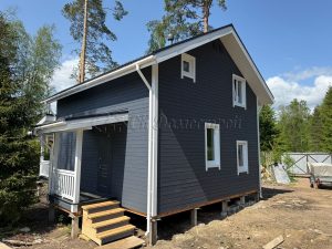 Каркасный дом 7х8 поселок Симагино