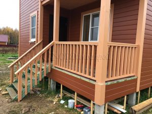 Каркасный дом 7х8,5 село Чисменское