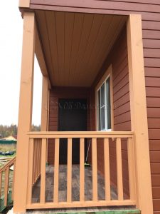 Каркасный дом 7х8,5 село Чисменское