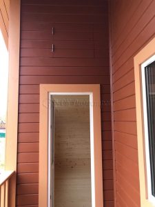 Каркасный дом 7х8,5 село Чисменское