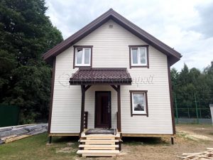Каркасный дом 7х9 Лесная Купавна