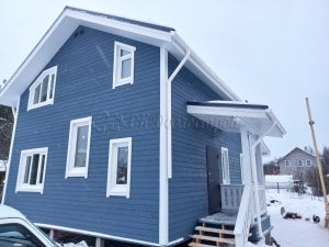 Каркасный дом 8,5х10,5 СНТ Сигнал