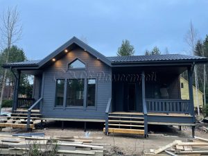 Каркасный дом 8,5х11 СНТ Парнас