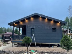 Каркасный дом 8,5х11 СНТ Парнас