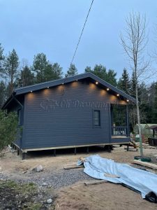 Каркасный дом 8,5х11 СНТ Парнас