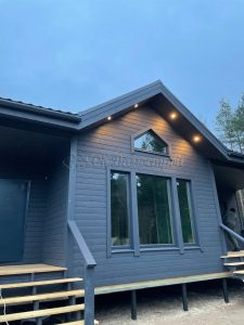 Каркасный дом 8,5х11 СНТ Парнас