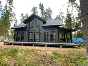 Каркасный дом 8,5х12 ДНП Гармония