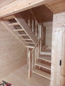 Каркасный дом 8х8 деревня Петелино