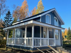 Каркасный дом 8х8 Куйвозовское поселение