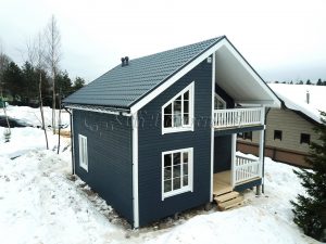 Каркасный дом 8х8 Первомайское