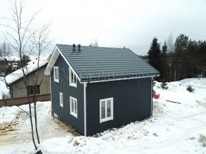 Каркасный дом 8х8 Первомайское