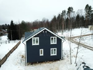 Каркасный дом 8х8 Первомайское