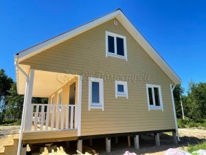 Каркасный дом 8х8 поселок Северная Миля