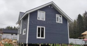 Каркасный дом 8х8 поселок Святые Ключи