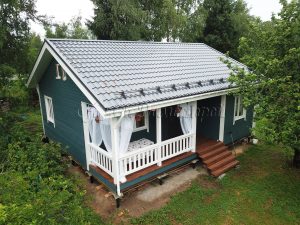 Каркасный дом 8х8 СНТ Луначарского