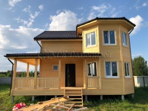 Каркасный дом 8х9,5 поселок Новое Карпово