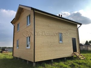 Каркасный дом 8х9,5 поселок Новое Карпово